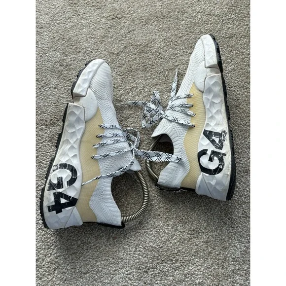 G/FORE MG4.1 HYBRID Spike Less Men's Snow White Mesh SLIP ON GOLF SHOES 8.5 - Picture 6 of 11